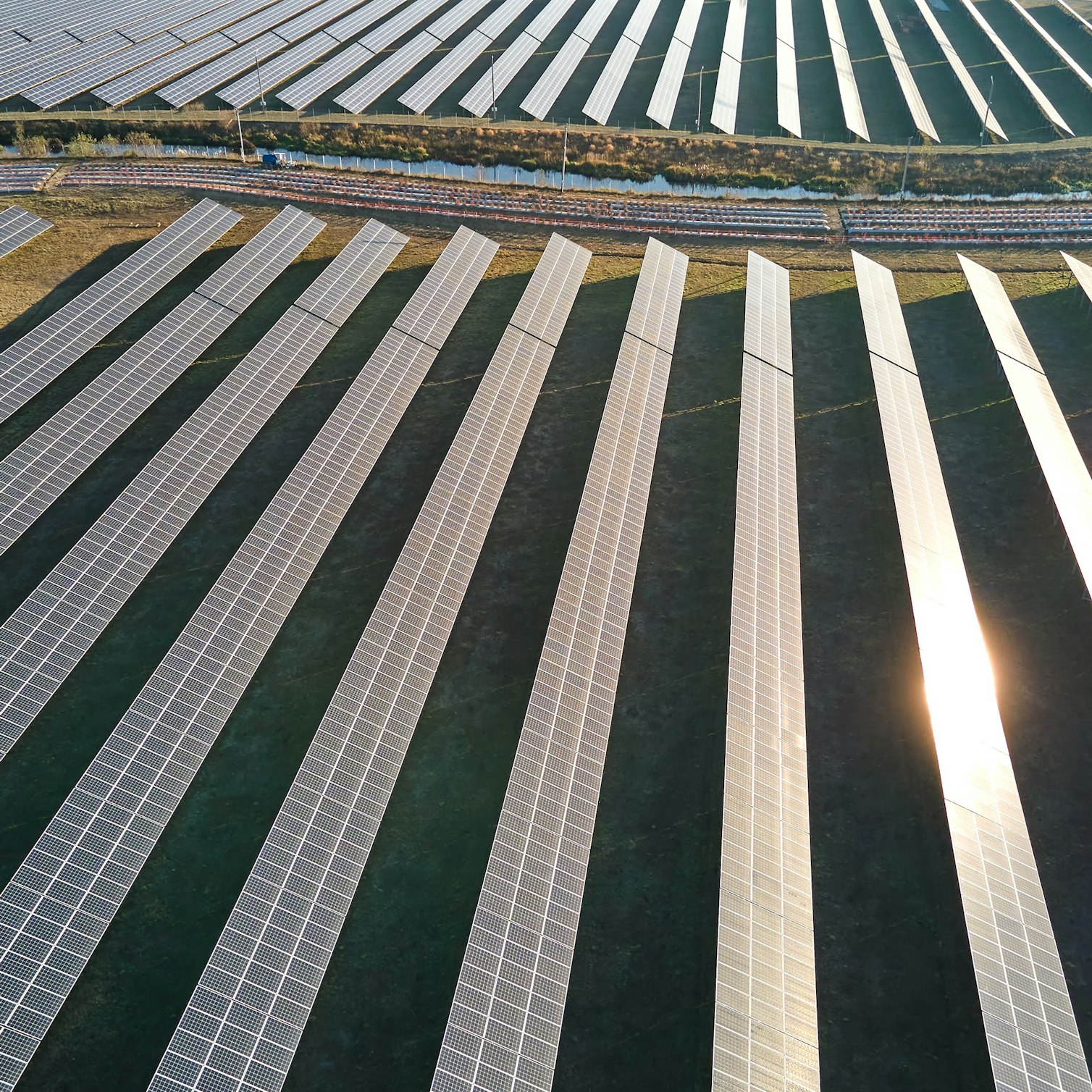 How does far shading affect solar plant efficiency?