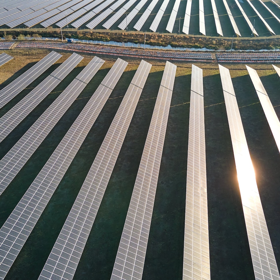 How does far shading affect solar plant efficiency?