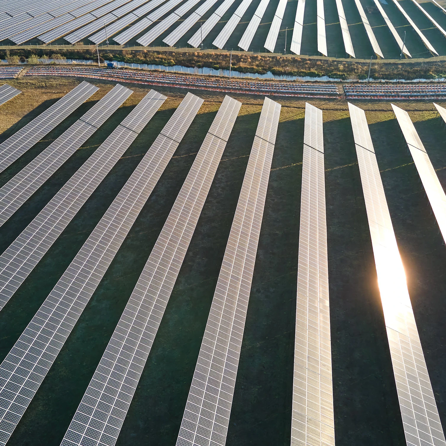 How does far shading affect solar plant efficiency?