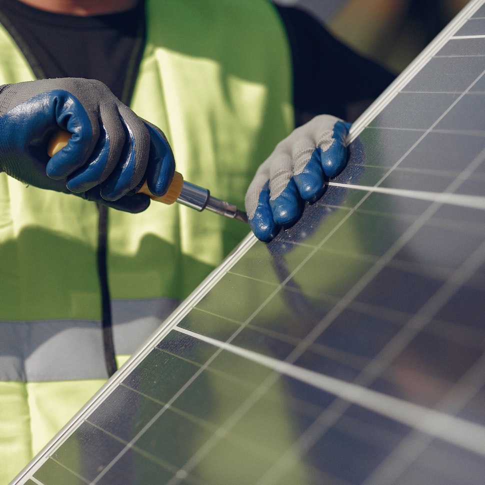 The refurbishment of a PV plant that has passed its expected lifetime