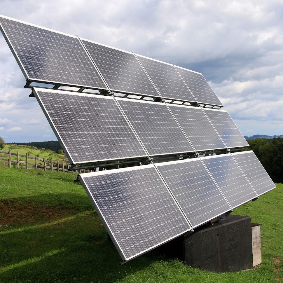 How PV panel tilt affects solar plant performance
