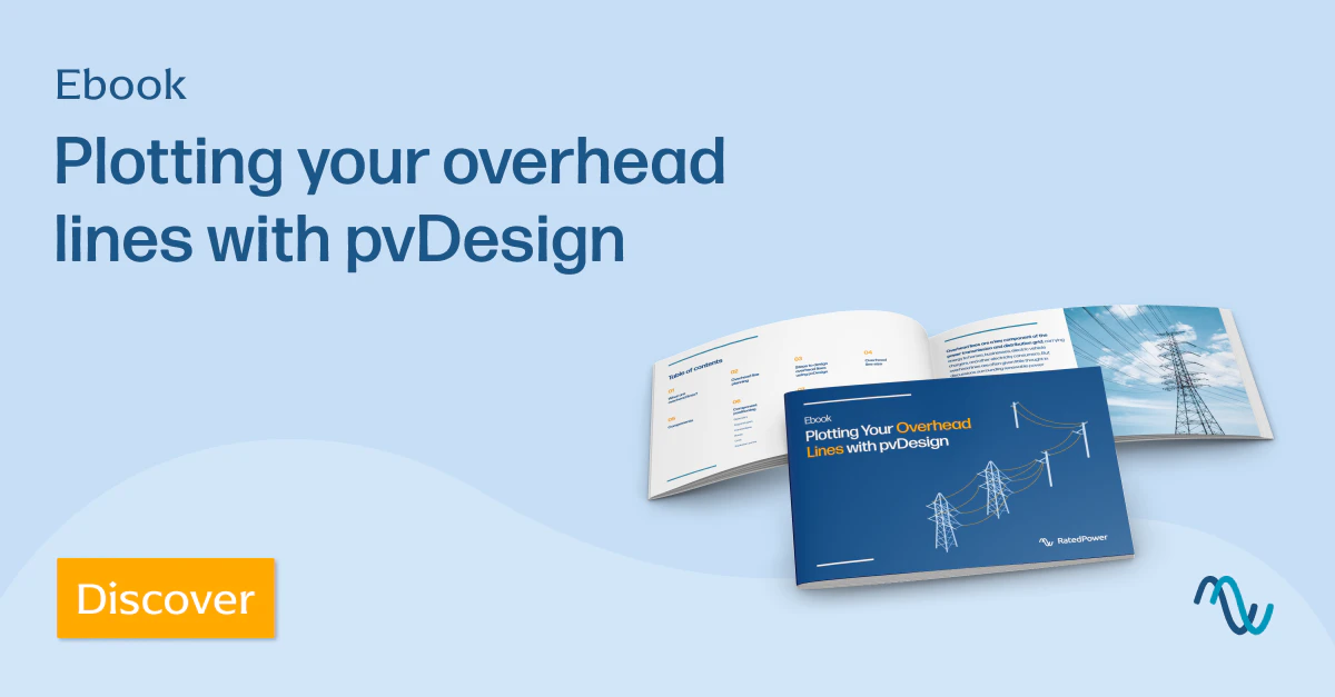 Plotting your overhead lines with RatedPower