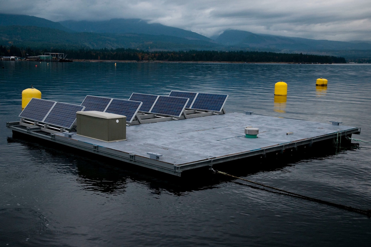 Floating solar