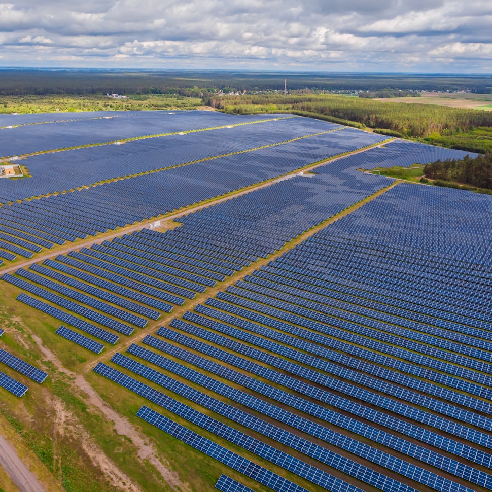 utility-scale solar farm spain