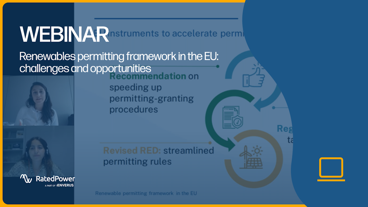 Renewables permitting framework in the EU: challenges and opportunities