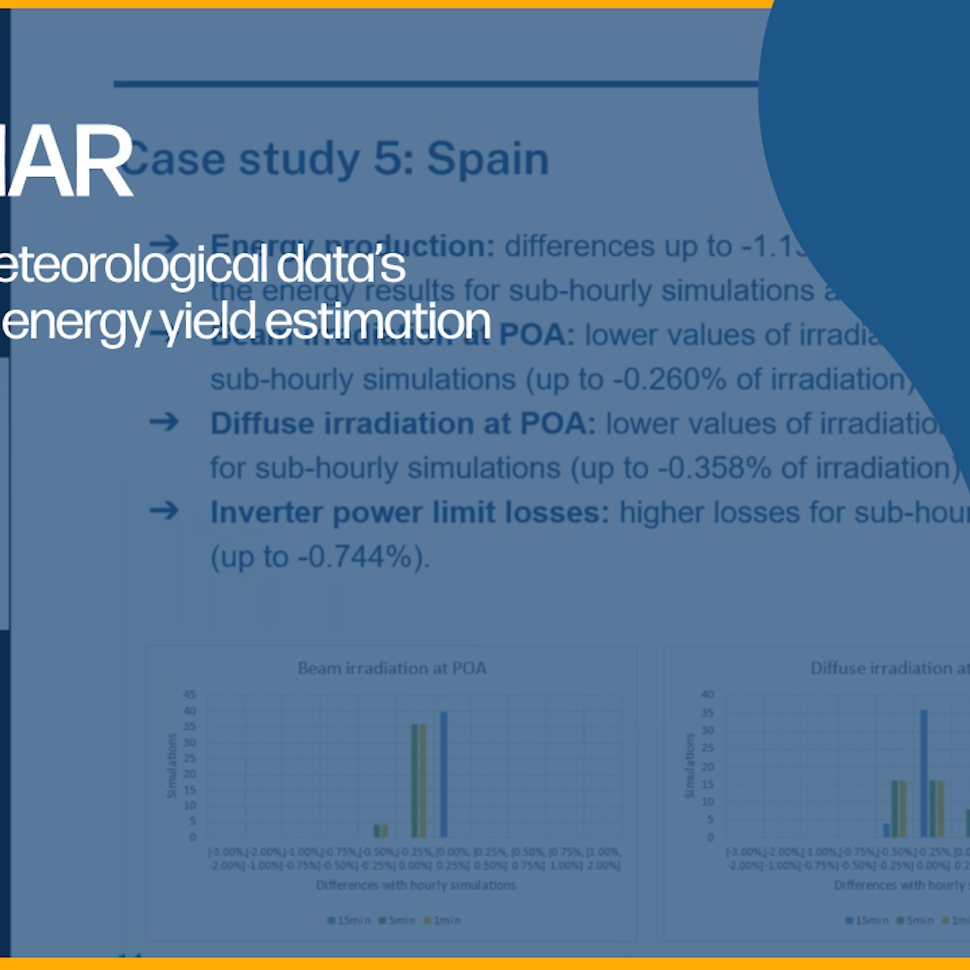 Sub-hourly meteorological data's impact on PV energy yield estimation