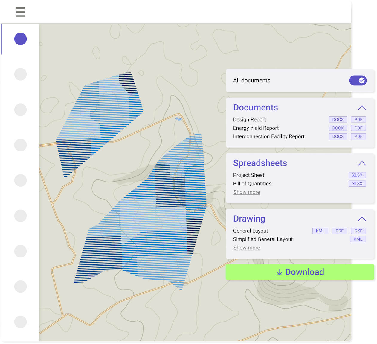 Solar proposal software