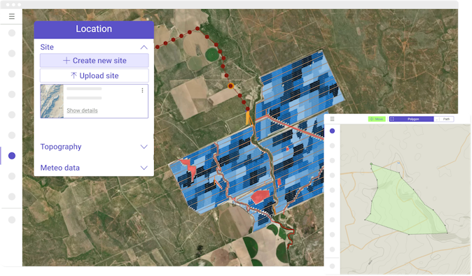 Software for solar developers