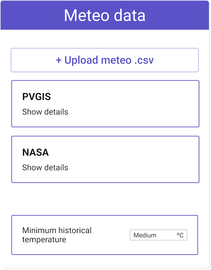 Open-source solar irradiance data streams