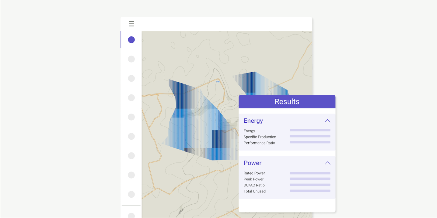 Get project capacity and energy yield