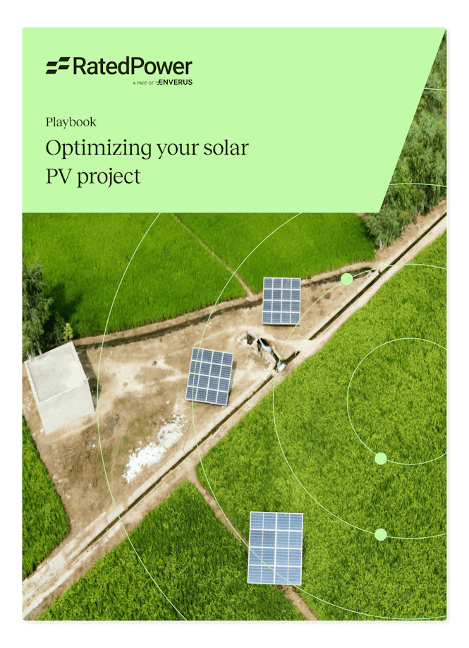 Optimizing your solar PV project with RatedPower Playbook