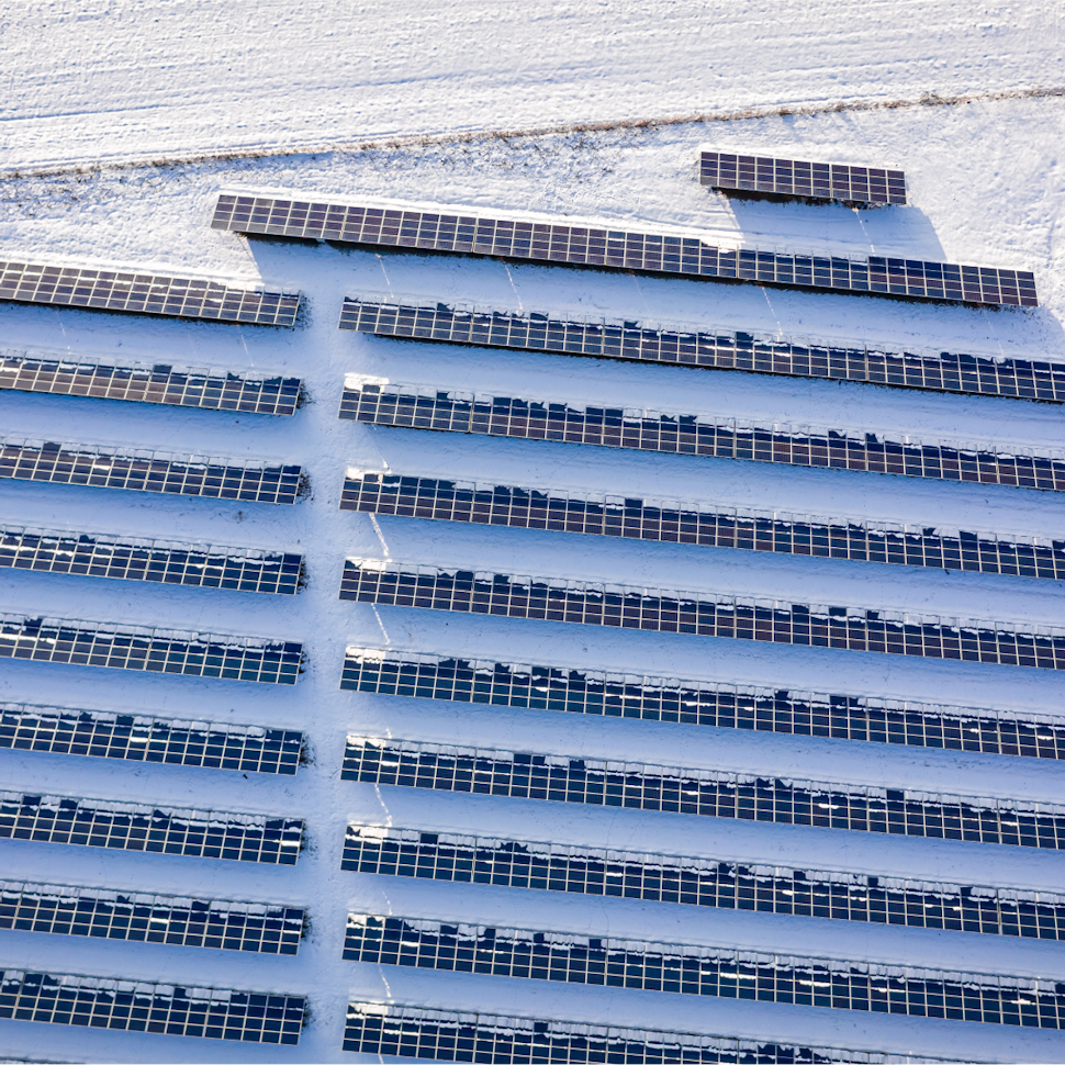 snowy-photovoltaic-farm