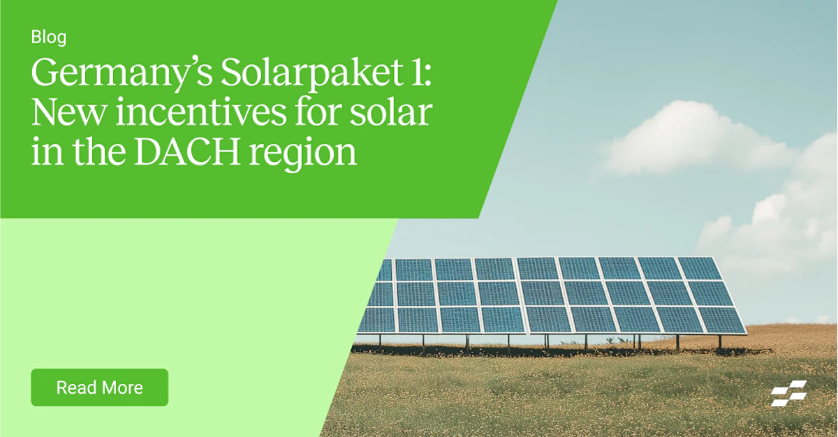 Germany’s Solarpaket 1: New incentives for solar in the DACH region ...