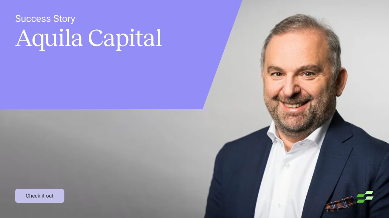 Success story — Özer Ergul — Aquila Capital