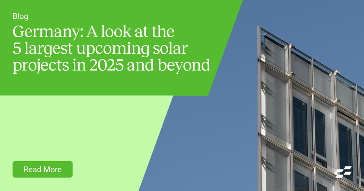 Germany Project Germany: A look at the 5 largest upcoming solar projects in 2025 and ...