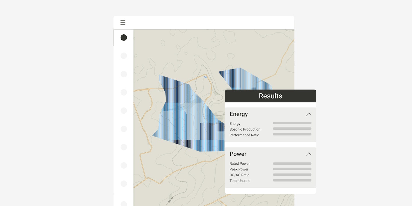 Get project capacity and energy yield