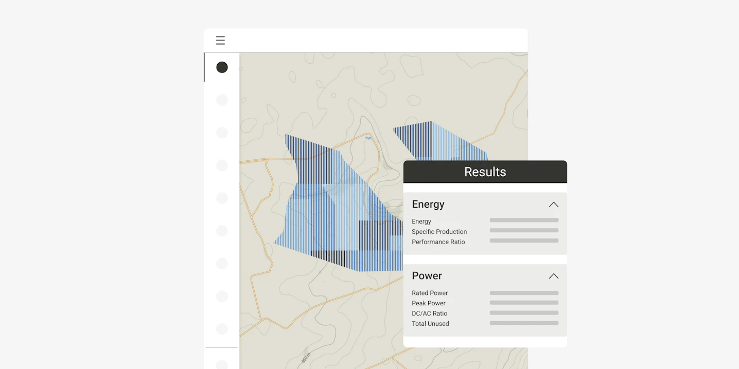 Get project capacity and energy yield