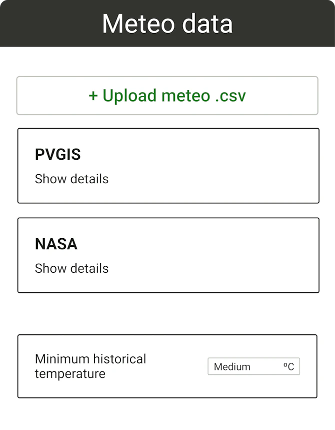 Open-source solar irradiance data streams