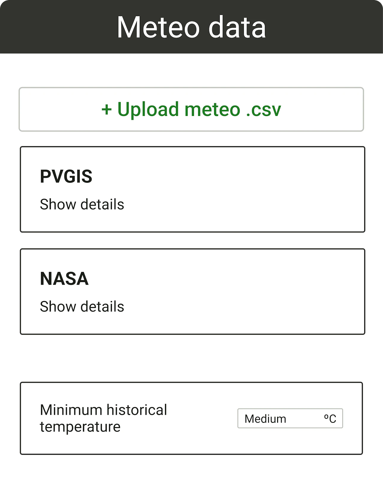 Open-source solar irradiance data streams