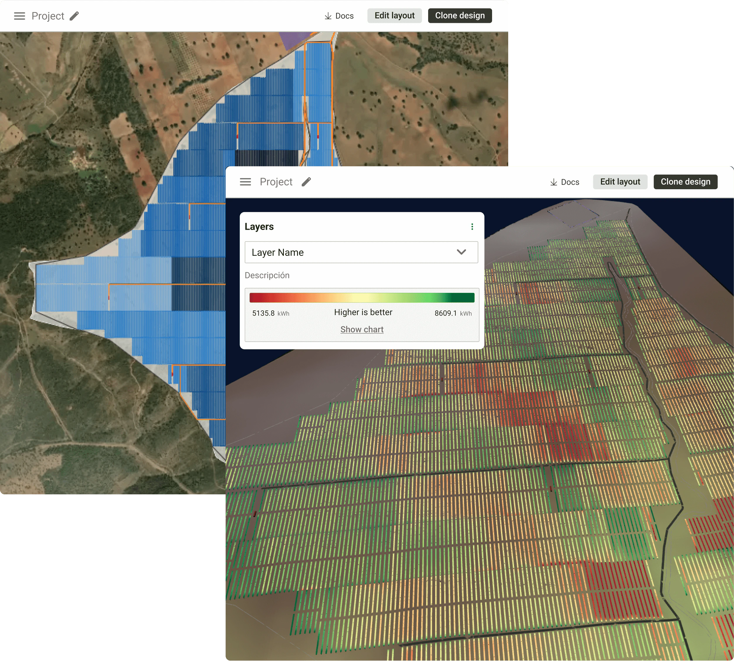 3D Energy yield estimate software — RatedPower