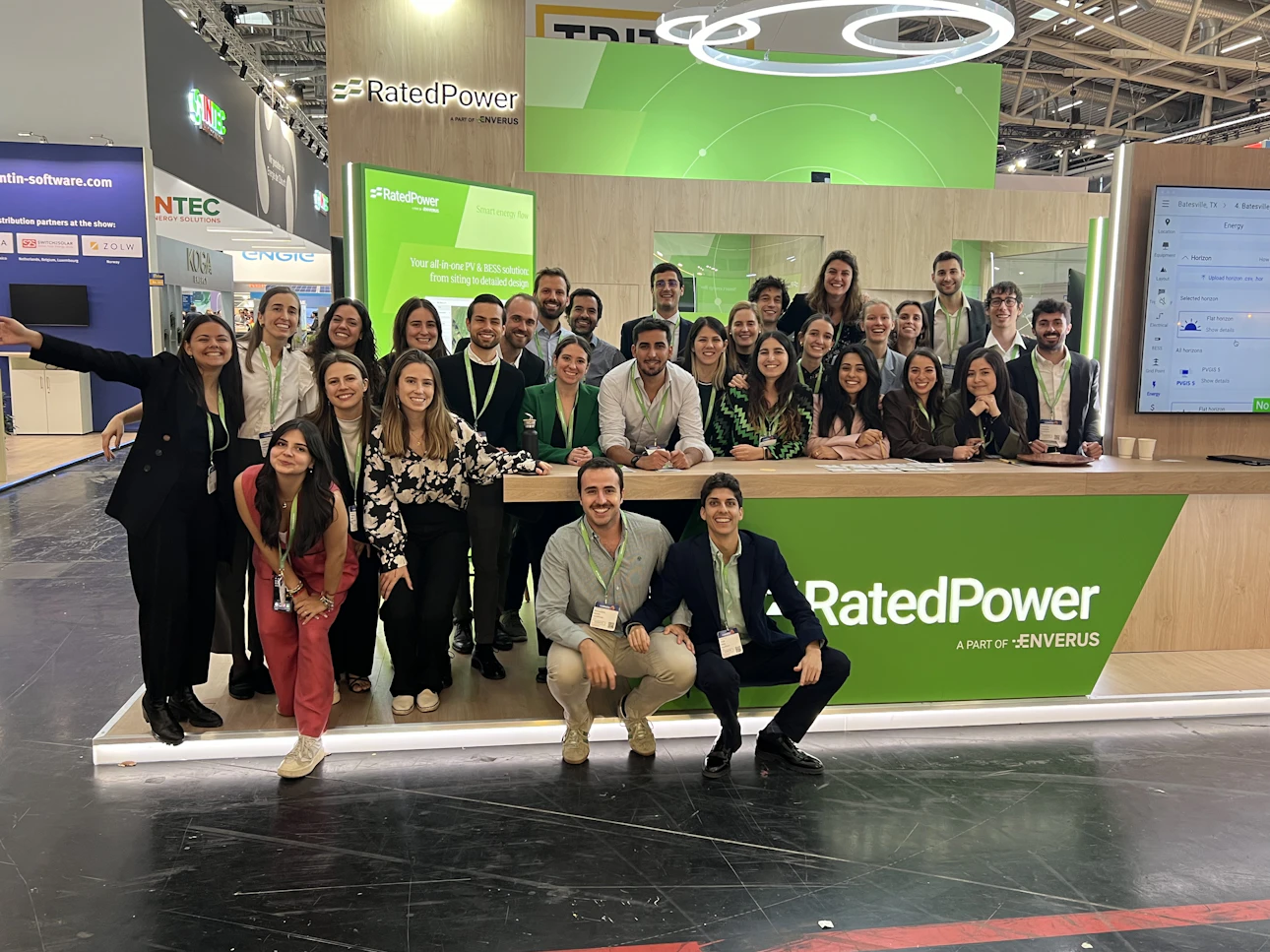 team at intersolar europe 2025