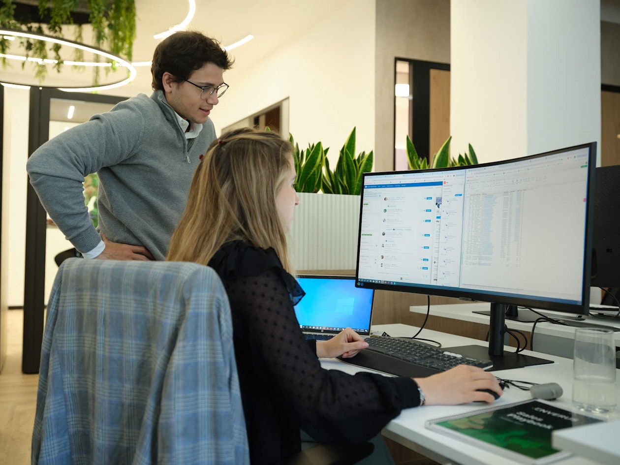People at the Enverus Marid Office