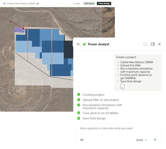 Power Analyst PV design optimization