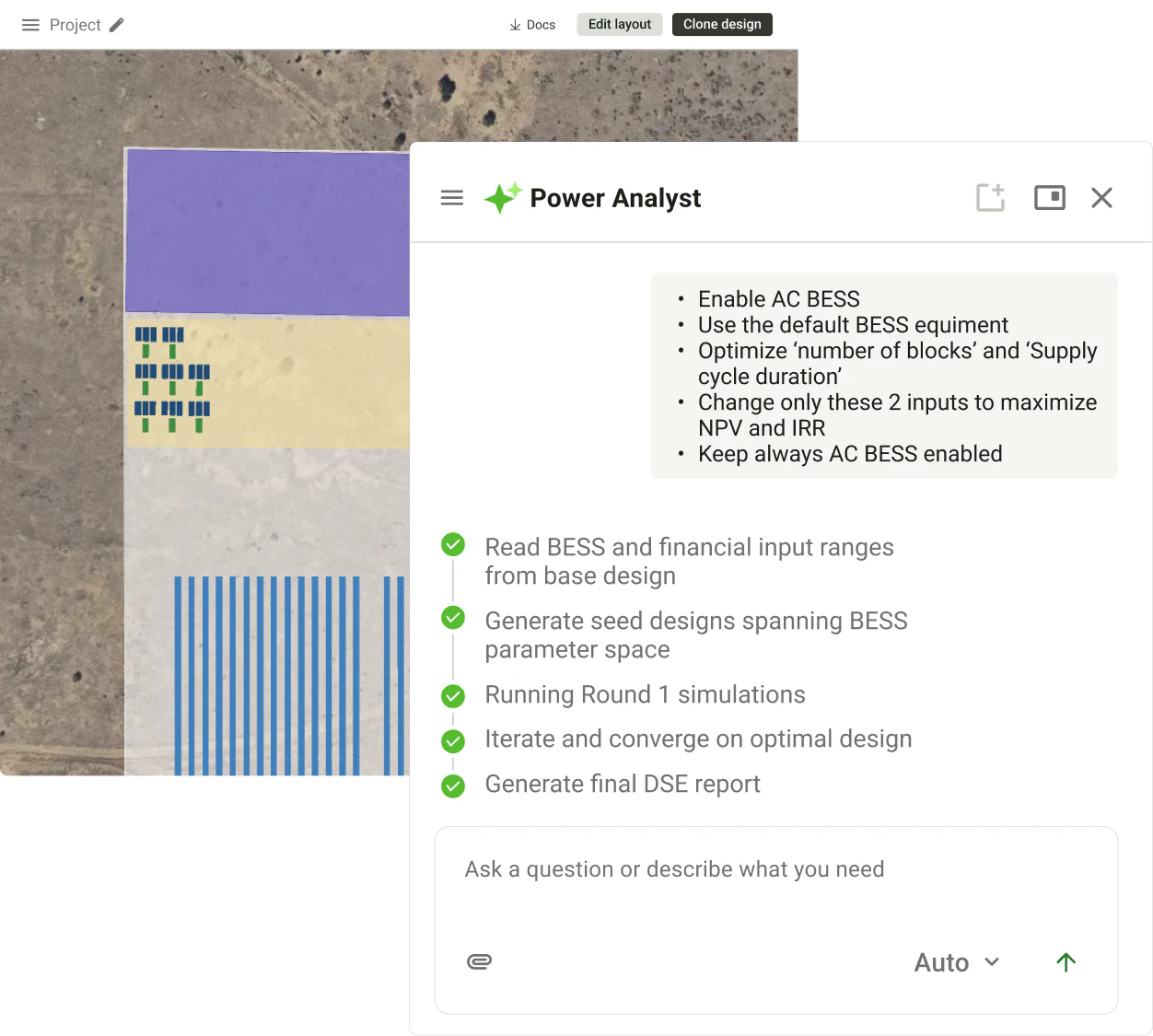 Power Analyst deliverables & insights