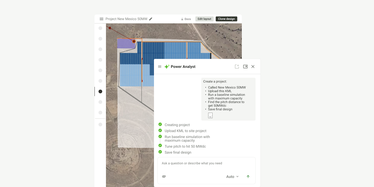 Power Analyst PV design optimization