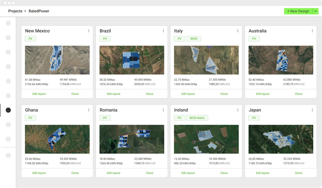 PV and BESS Design Software for IPPs