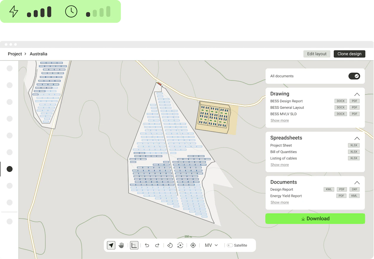 Specialised PV platforms